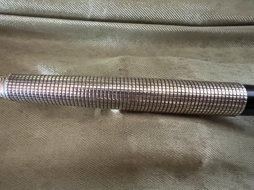 Parker 75 Stylo-Plume Stylo à Plume Argent Solide Sonnet Plaqué Or 