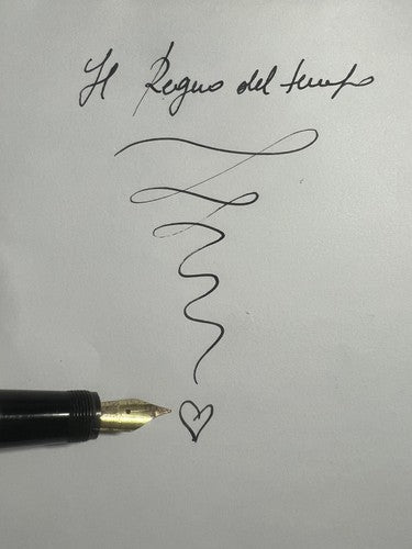 Ancre Stylo-Plume Stylo à Plume Rétractable Stylo Plume Or Écrit Vintage A
