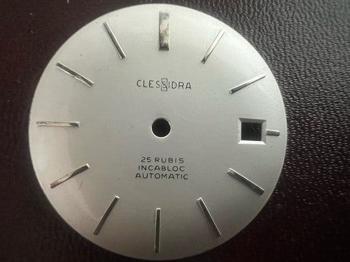 🔴 CLESSIDRA quadrante orologio polso datario da revisionare parti vintage