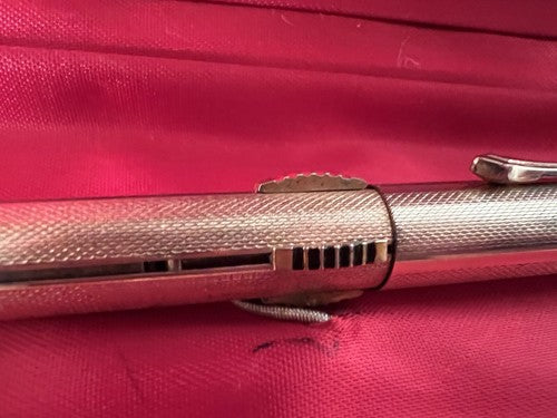 🔴 COLORAPH 4 COLORS Norma Kugelschreiber mit kantiger Spitze, BLAU-SCHWARZ-GRÜN-ROT, Vintage 