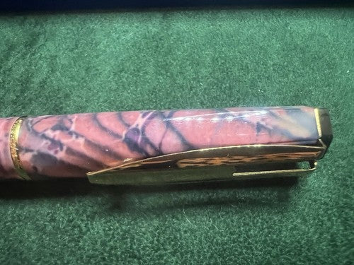🔴 WATERMAN penna stilografica Reflex rosa 2 pennino F vintage garanzia NUOVA