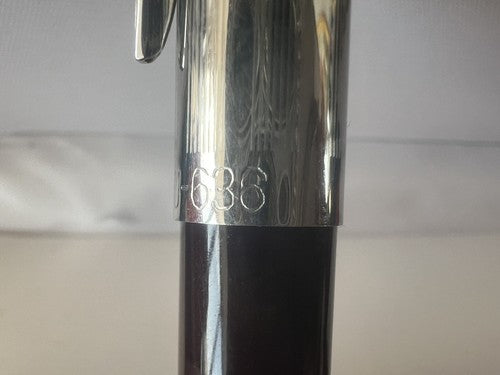 Jutou 636 Stylo-Plume Stylo à Plume Avec Pierre Rouge Clawset Écrit Vintage