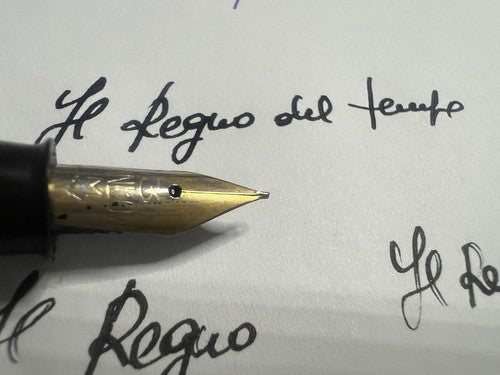 Astura Stylo-Plume Stylo à Plume 82 Celluloid Bouton de Bas Vintage Écrit