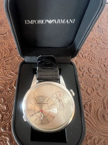 🔴 EMPORIO ARMANI orologio uomo quarzo AR0514 ORE INTERNAZIONALI garanzia