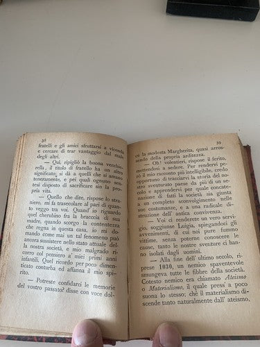 🔴 Book THOUSAND AND THIRTY socialists M. Wittche antique booklet cover 1892 