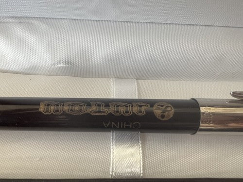 Jutou 636 Stylo-Plume Stylo à Plume Avec Pierre Rouge Clawset Écrit Vintage