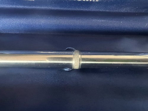 Aurora Stylo-Plume Sphère Automatique Chrome Écrit Avec Trousse Nouvelle Rétro