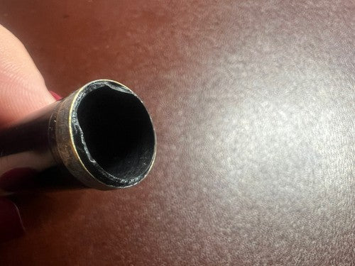 🔴 ALSTER Füllfederhalter aus Zelluloid mit Kolbenkorken und 6D-Feder, Vintage 