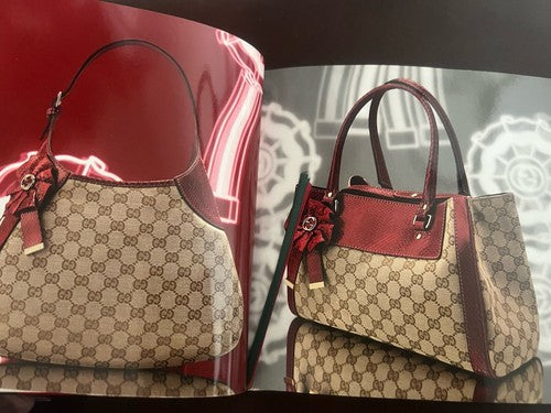 Gucci Katalog Taschen Schmuck Schuhe Offizielle Herren Damen Mode Feiertage 2007 
