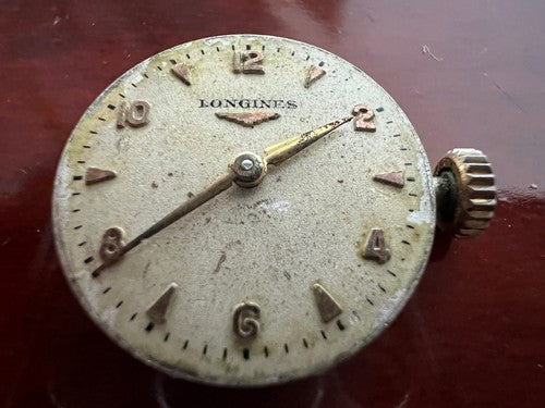 Longines Mouvement Montre Calibre 15.19 De Examen Mouvement Manuel