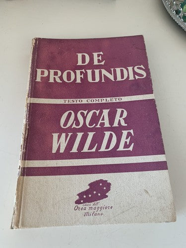 🔴 Book DE PROFUNDIS full text Oscar Wilde Ursa Major 1950 PERIOD 