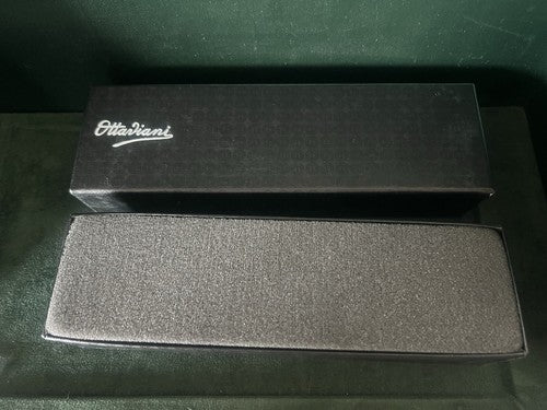 Ottaviani Stylo-Plume Sphère Roller Métal Chrome Nouvelle Trousse Et Garantie 