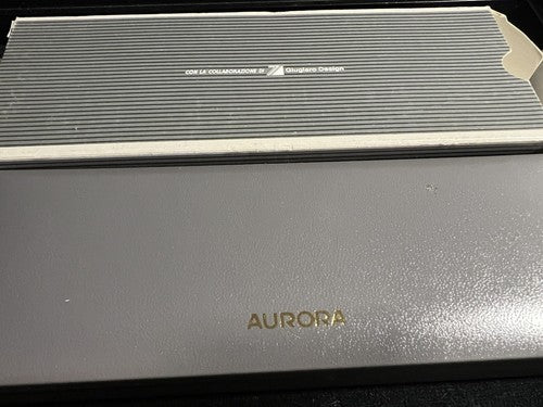 Aurora Stylo-Plume Sphère Kona Titane Profiles Roulé Or Garantie Jamais Utilisé 