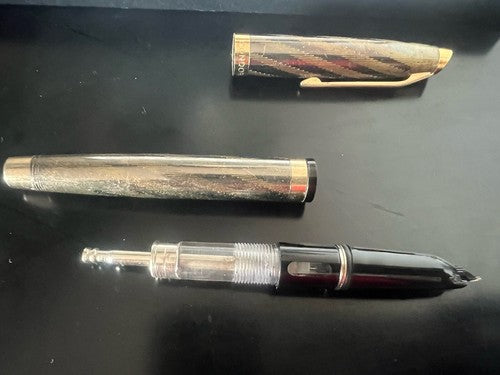 Condor Stylo-Plume Stylo à Plume Deluxe A Piston Recharge Écrit Vintage 50