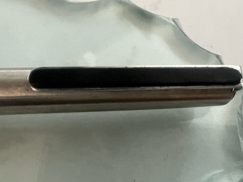 🔴 PELIKAN Chrom-Füllfederhalter mit schwarzem Clip und Tintenpatrone schreibt im Vintage-Stil 