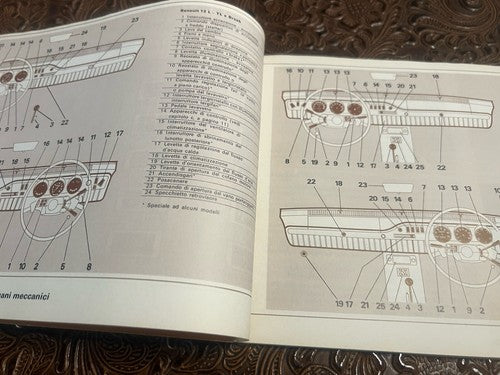 Renault 12 Booklet Car Use and Maintenance Vintage Original 1973