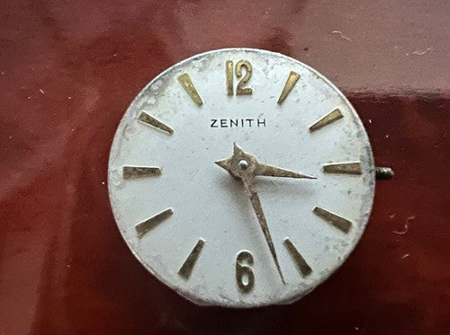 Zenith Mouvement Montre Cadran Mains Mouvement Manuel Examen
