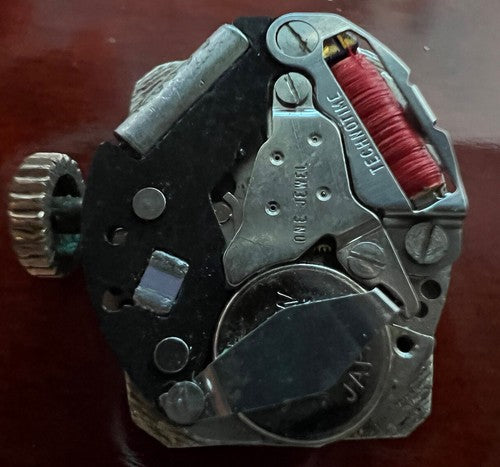 🔴 TUDOR Movimento orologio quarzo quadrante lcorona pezzi parti ricambio