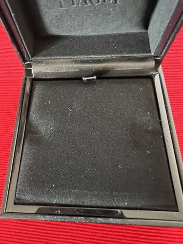 🔴 PIAGET Schmuckkästchen für Anhänger und Ringe, 9 x 9 cm, Höhe 5 cm 