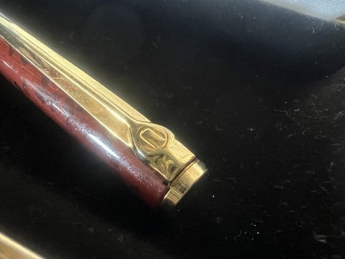 🔴 UNIVERSAL penna stilografica lacca marmorizzata a cartuccia vintage anni 60