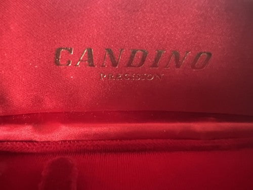 CANDINO Boîtier Boîte Montre Coffret Housse Intérieur Velours Vintage 1960