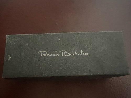 Renato Balestra Kugelschreiber, schwarzer Lackkörper mit Vintage-Etui 