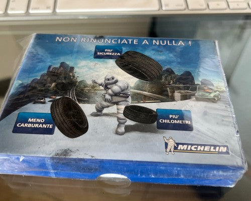 🔴 Carte MICHELIN gioco gomme pneumatici auto POKER sigillate da collezione