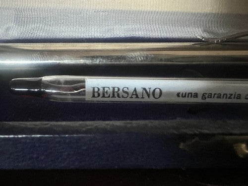 🔴 BERSANO termometro VINO sommelier penna temperatura gancio ciondolo vintage