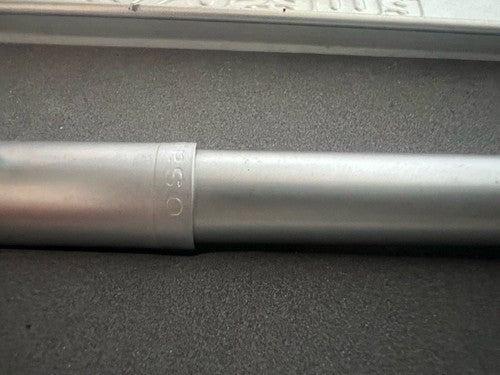 🔴 OSAMA penna sfera roller alluminio con scatola e contro scatola