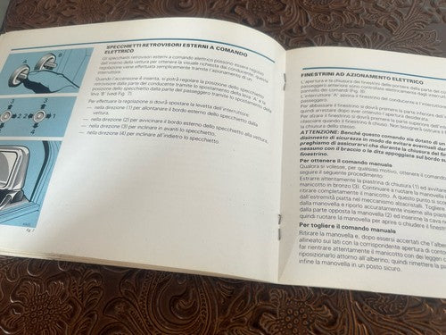 Austin Metro Booklet Car Use Maintenance Italian Original Vintage