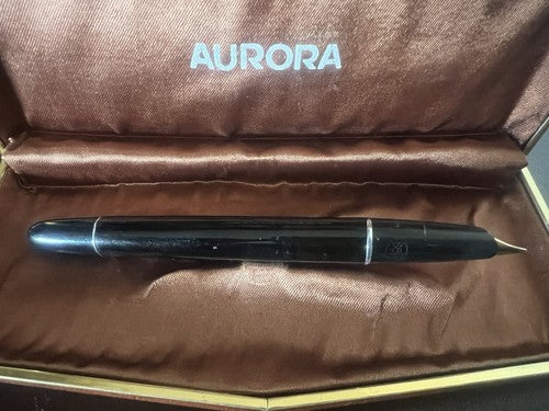 🔴 AURORA penna stilografica 88 P pennino ORO misura M vintage 8119356