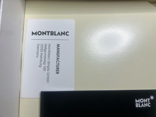 Montblanc Box Belt Small Trunk Case Guide Of Set