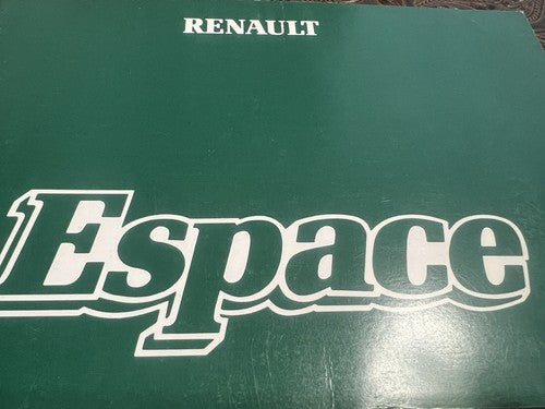 Renault Exace Broschüre zur Fahrzeugnutzung und -wartung in italienischer Originalfassung 