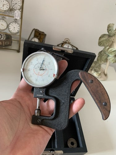 🔴 Micrometro KEIL PART a pressione con scatola vintage