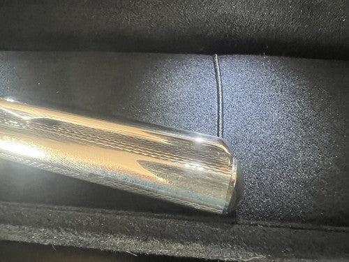 🔴 Penna sfera ARGENTO 925 MASSICCIO 925 timbro da personalizzare scrive 2