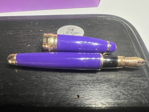 Campo Marzio Pen Fountain Pen Mini Lacquer Violet Iridium Point Marking