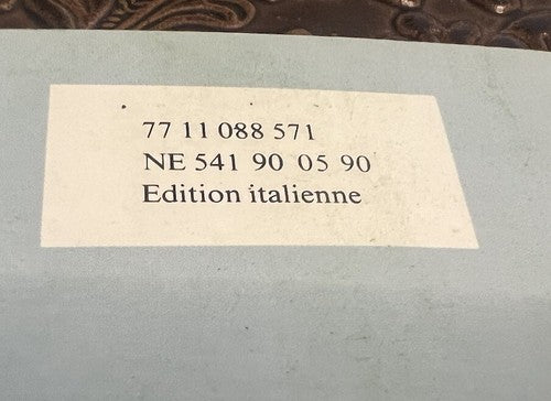 Renault Clio Broschüre Fahrzeugnutzung Wartung Zunge Deutschland Original Vintage 