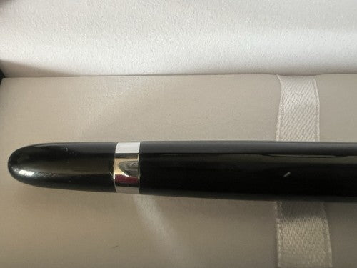 Hugo Boss Stylo-Plume Stylo à Plume Laque Noire A Cartouche Profils Chrome Non
