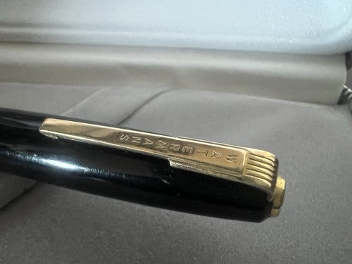 🔴 WATERMAN'S penna stilografica Ideal 402 leva pennino ORO antica SCRIVE