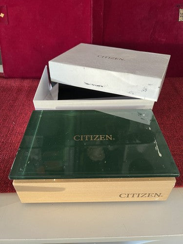 CITIZEN Watch Box Eco Drive Stiletto Hard Vintage Case