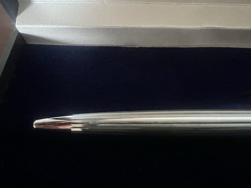 Aurora 98 Stylo-Plume Sphère Nikargenta Écrit Italienne Avec Garantie Vintage