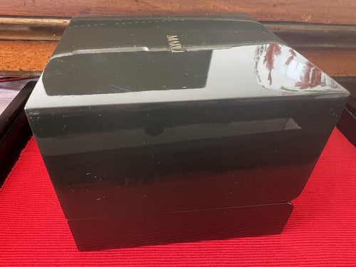 🔴 MARLI scatola anello gioiello astuccio cofanetto custodia legno