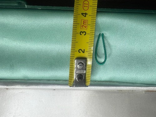 🔴 SOFIOR GREY box scatola orologio cofanetto custodia verde seta vintage