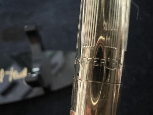 SHEAFFER'S Pencil Mechanical 834 Plated And Chiseled Guillocchè Vintage