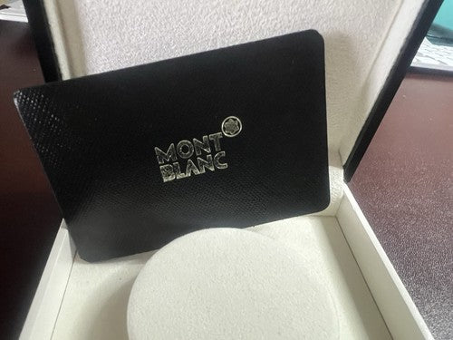 MONTBLANC Boîtier Boîte Montre Armband Housse Certifié 
