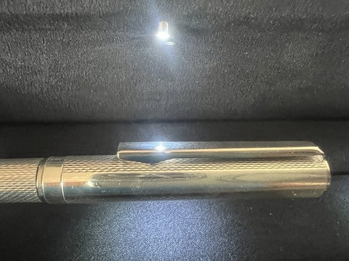 Stylo-Plume Sphère Argent 925 Massif 925 Tampon Porte-Slés Écrit 2