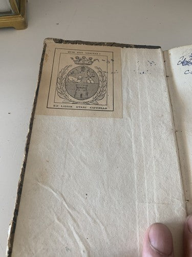 🔴 books volumes I PALLESCHI E PIAGNONI De Lapi D'Azeglio Florence antique 1841 