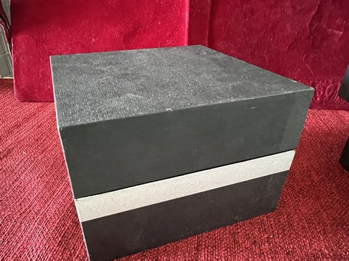 🔴 HAMILTON box scatola orologio legno nero con cuscino custodia cofanetto