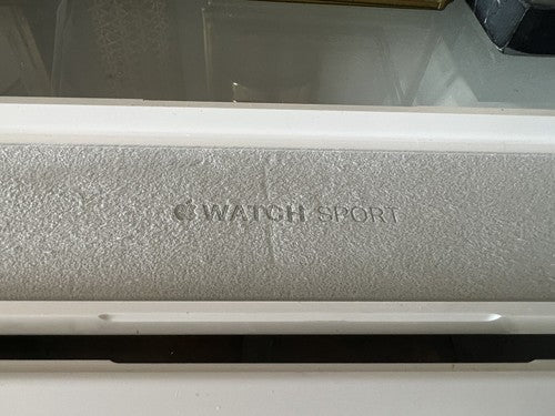 🔴 APPLE Watch Sport box scatola orologio cofanetto custodia CINTURINO plastica