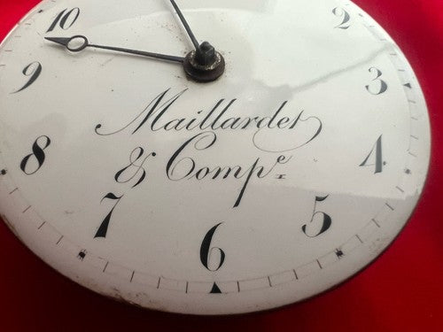 🔴 MAILLARDER &amp; COMP Taschenuhrwerk Verga – Teile für Überholung 